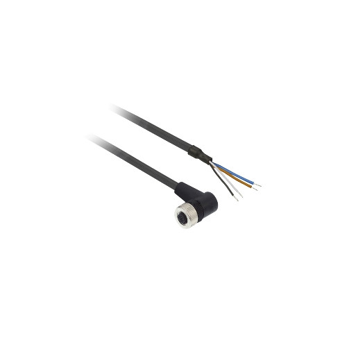 SCHNEIDER ELECTRIC Schneider Electric XZCP1241L2, M12, Svart, Metall, IP69K, 25...