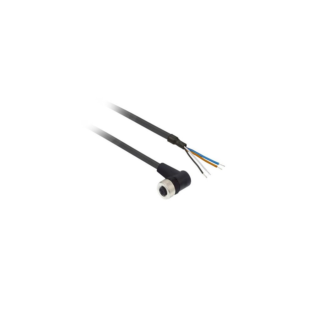 Produktbild för Schneider Electric XZCP1241L2, M12, Svart, Metall, IP69K, 25...