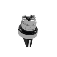 Produktbild för Schneider Electric ZB4, Knapp, Svart, IP67, IK06, Klass I, 4...