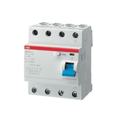 ABB ABB F204 A-63/0,03, Jordfelsbrytare, Typ A, 230