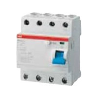 Produktbild för ABB F204 A-63/0,03, Jordfelsbrytare, Typ A, 230