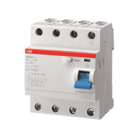 Produktbild för ABB F204 A-63/0,03, Jordfelsbrytare, Typ A, 230