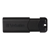 Produktbild för Verbatim PinStripe USB Drive - USB flash-enhet - 128 GB
