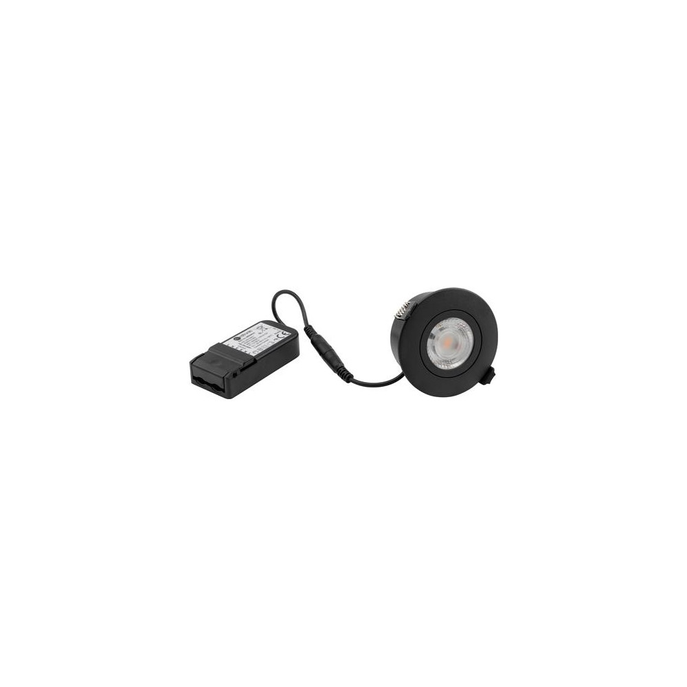 Produktbild för NORDTRONIC Low Profile Flexible G2 Ø75 2700K-driver, rund, m...