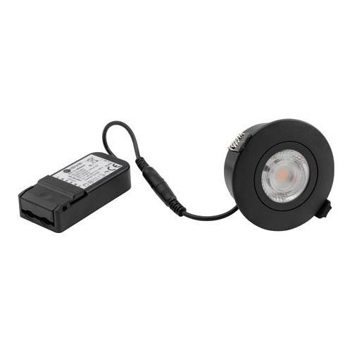 Nordtronic NORDTRONIC Low Profile Flexible G2 Ø75 2700K-driver, rund, m...