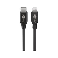 Produktbild för Goobay 39445, 1 m, Lightning, USB C, Hankontakt, Hankontakt,...