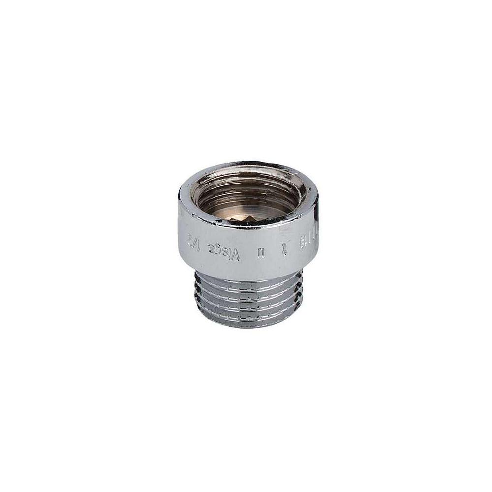 Produktbild för Rördelar i mässing gängförlängare för kran 3/8" x 20 mm, muf...