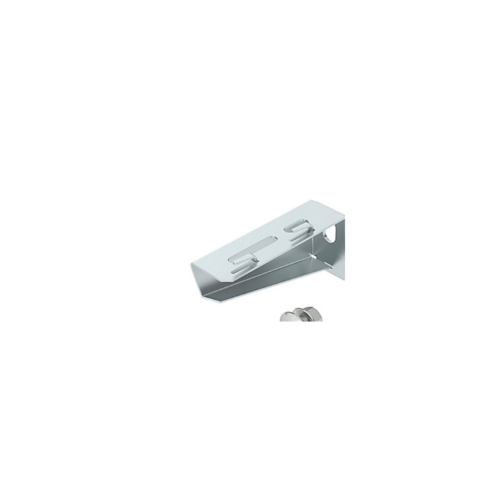Produktbild för Konsol med flänslängd 110 mm för OBO gallerkabelbricka inkl....
