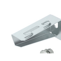 Produktbild för Konsol med flänslängd 110 mm för OBO gallerkabelbricka inkl....
