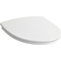 Produktbild för Laufen Rigo vit toalettstolshinged i hård duroplast med Quic...