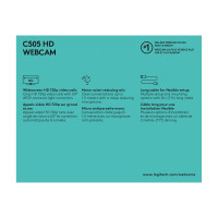 Produktbild för Logitech C505 - webbkamera