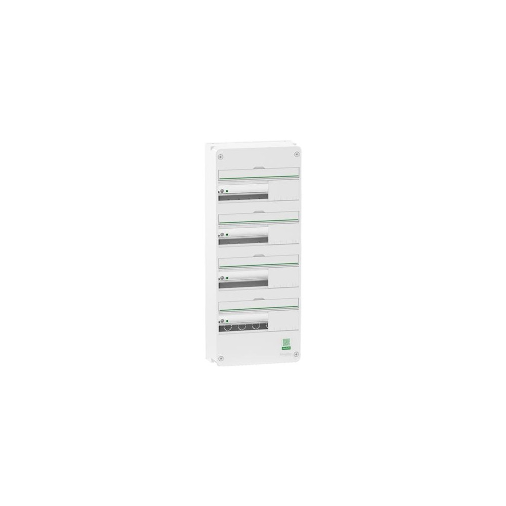 Produktbild för Front/lock för väggmonterad gruppcentral Resi9 CX 4 rader 13...