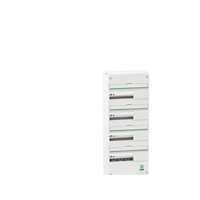 Produktbild för Front/lock för väggmonterad gruppcentral Resi9 CX 4 rader 13...
