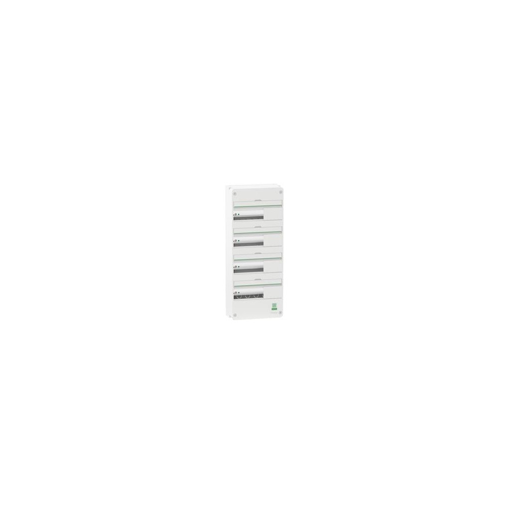 Produktbild för Front/lock för väggmonterad gruppcentral Resi9 CX 4 rader 13...