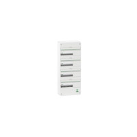 Produktbild för Front/lock för väggmonterad gruppcentral Resi9 CX 4 rader 13...