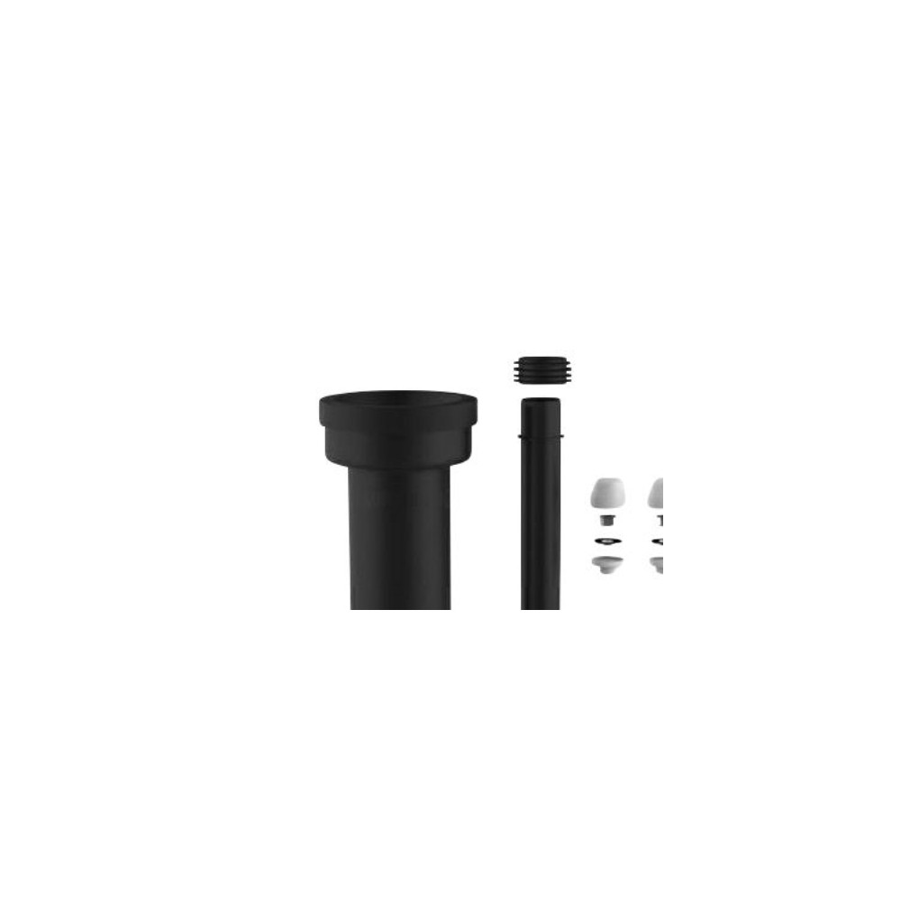 Produktbild för Grohe förlängningsset 300 mm/ø45/90 mm för hängtoalett svart...