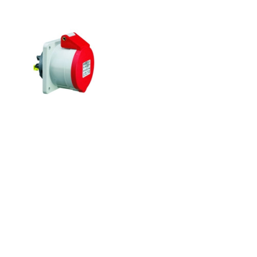 fix-pro FIX-PRO CEE vägguttag H6 400V 32A 5-pol, röd infällt, fläns...