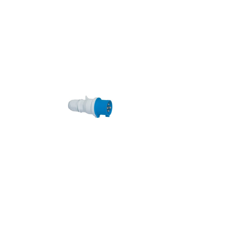 Produktbild för FIX-PRO CEE stickpropp 16A 230V, kl. H9, 4-pol blå, IP44, sk...