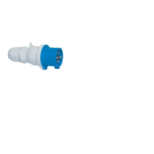 fix-pro FIX-PRO CEE stickpropp 16A 230V, kl. H9, 4-pol blå, IP44, sk...