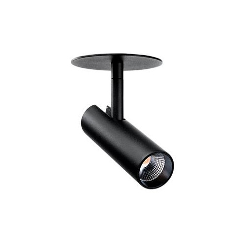 sg armaturen SG ARMATUREN Tube Micro R Svart 700lm 3000K Ra 98 bakkanterd...