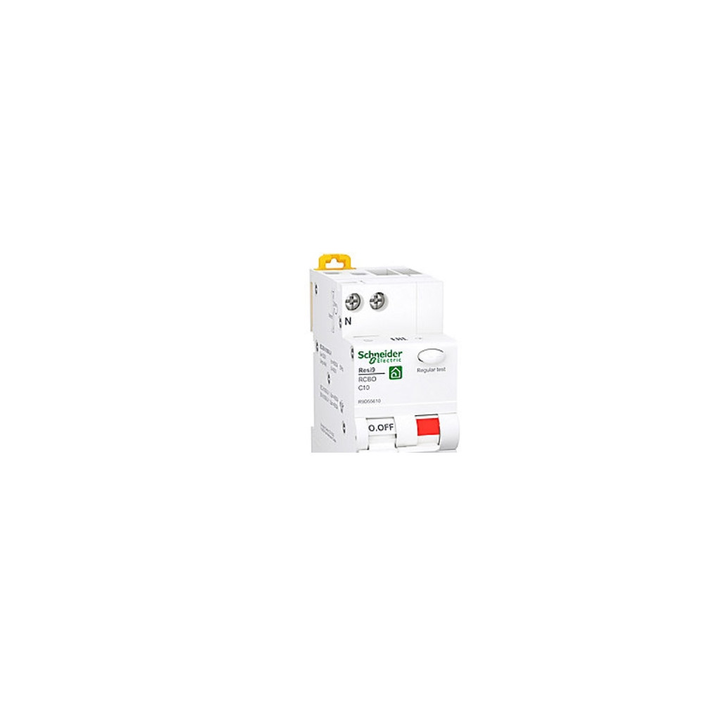 Produktbild för Resi9 XP RCBO/ kombinationsbrytare 1PN C-karaktär 10A 6kA 30...