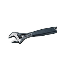 Produktbild för Bahco Skiftnyckel ERGO™, svartoxiderad, 208 mm, Ställbar ski...