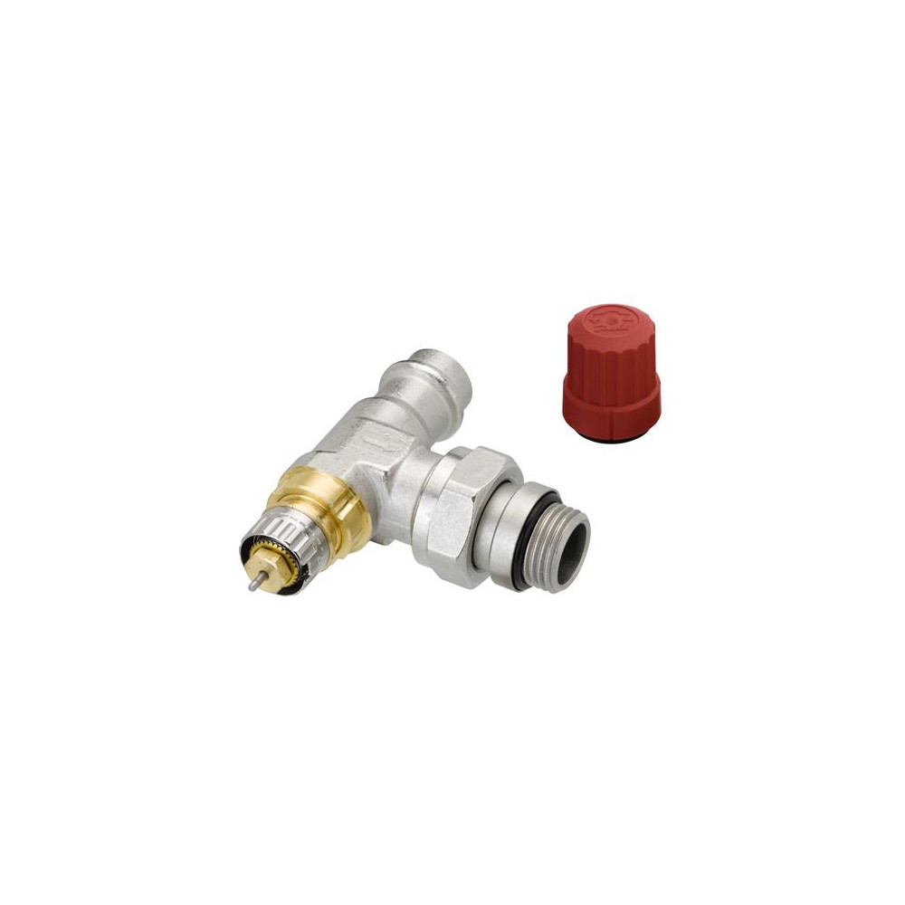 Produktbild för Danfoss RA-N press-fit 15 mm – vinkel radiatorventil 013G323...