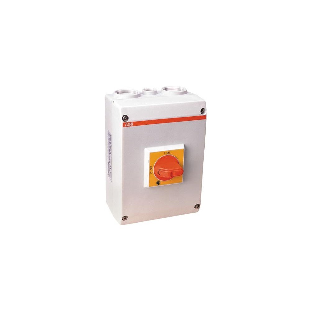 Produktbild för ABB OTP16KA3M, Roterande brytare, 3P, Plast, Vit, IP65, Finl...