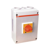 Produktbild för ABB OTP16KA3M, Roterande brytare, 3P, Plast, Vit, IP65, Finl...