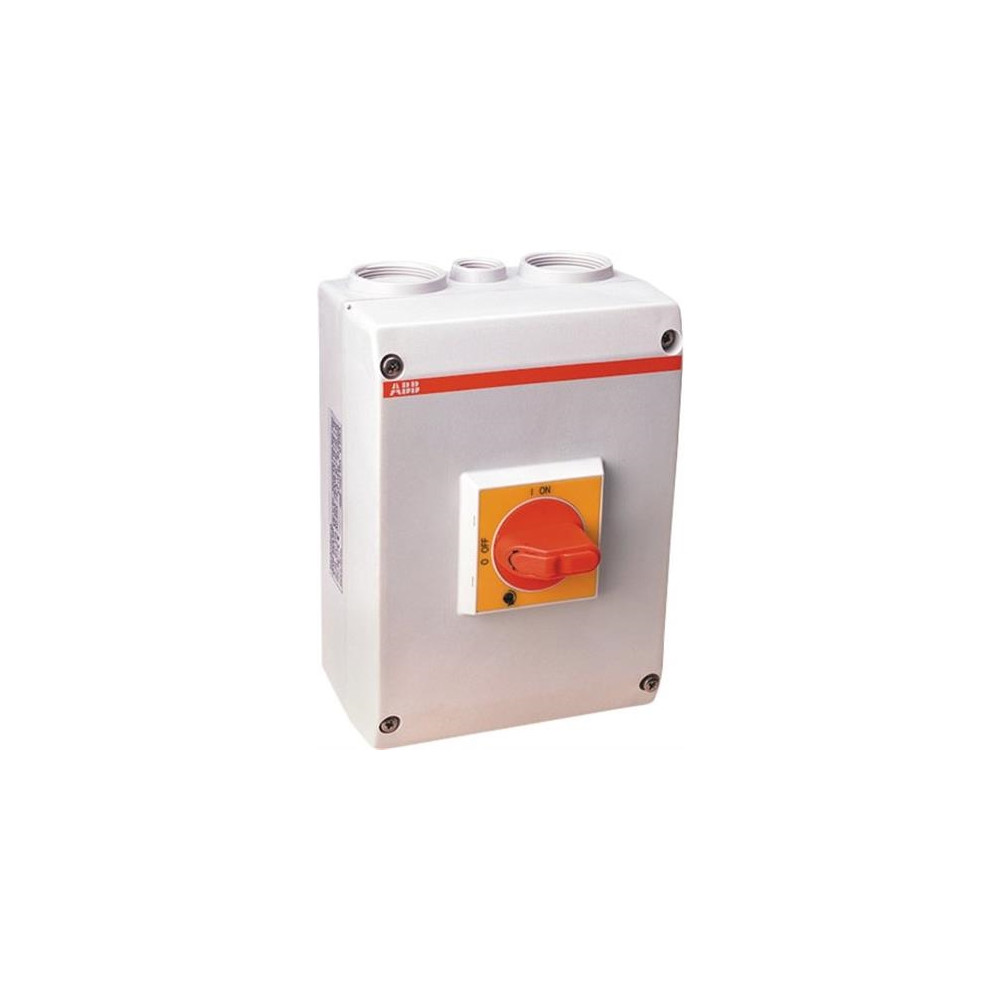 Produktbild för ABB OTP16KA3M, Roterande brytare, 3P, Plast, Vit, IP65, Finl...