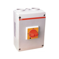 Produktbild för ABB OTP16KA3M, Roterande brytare, 3P, Plast, Vit, IP65, Finl...