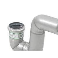Produktbild för Blücher vattenlås 87,5° 50 mm