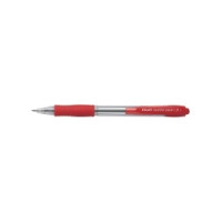 Produktbild för Kulpenna, Pilot Super Grip, påfyllningsbar, 0,7 mm, fin, röd...