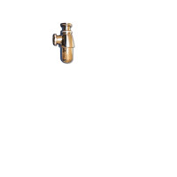 Produktbild för Csslr Plus förkromad propp-/bägerventil sifon 1 1/4" x 32 mm