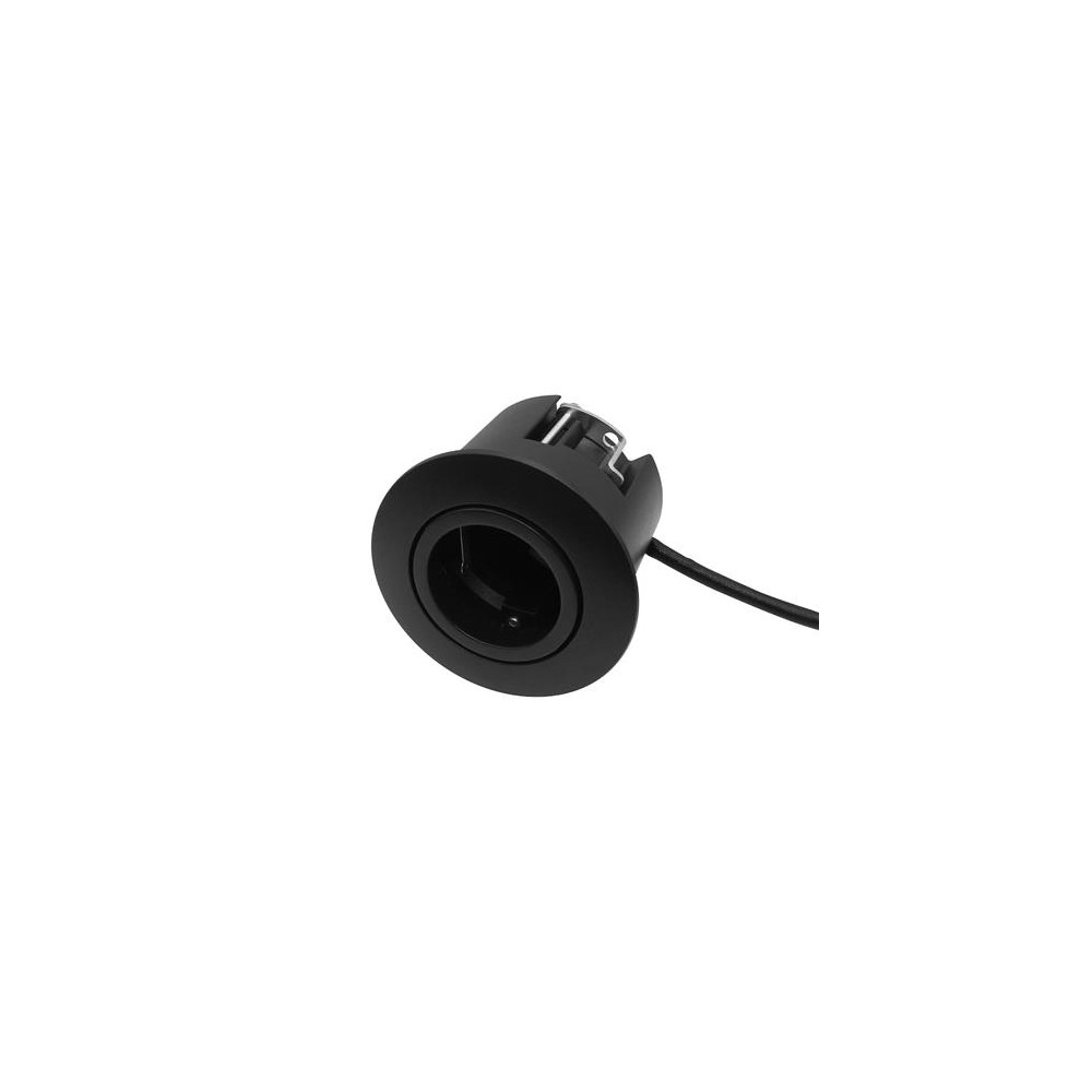 Produktbild för Luna Quick install 2.0 downlight ISO GU10 matt svart inomhus...