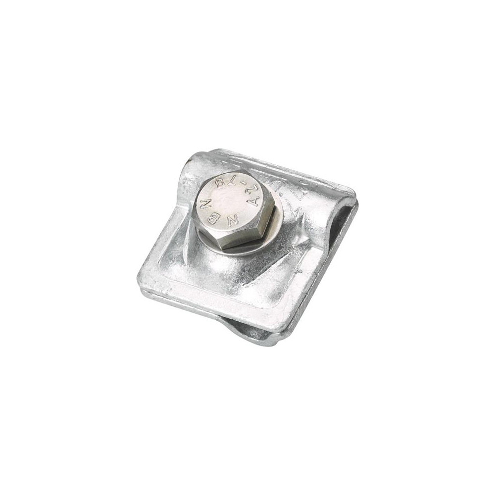 Produktbild för Parallel-/korskoppling för 8–10 mm tråd M10 x 30, galvaniser...