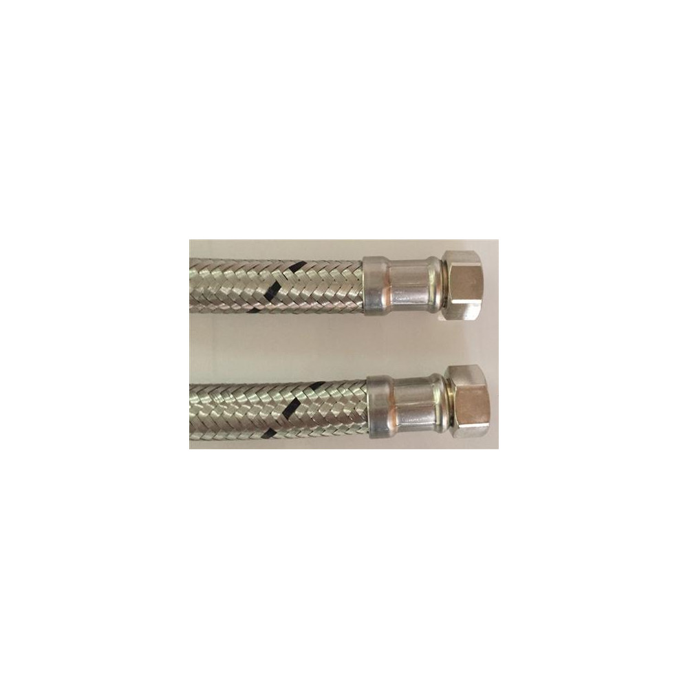 Produktbild för NEOPERL silikonslang DN20 rostfri 3/4" koppling x 3/4" koppl...
