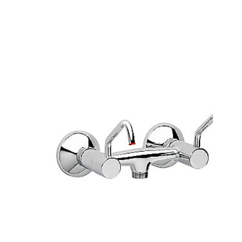 IDEAL STANDARD Børma Std. H. duschblandare krom, 2-grepp keramisk ventil, n...