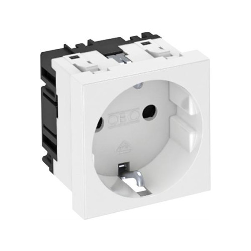 OBO Bettermann Obo Bettermann STD-D0 RW1, 2P, Vit, 250 V, 16 A, 45 mm, 42 m...