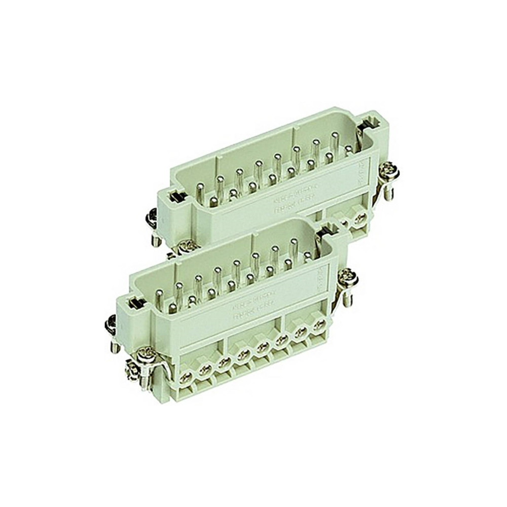 Produktbild för Harting 09 20 016 2613 Stiftindsats Han® A 16 + PE Skruer 1...