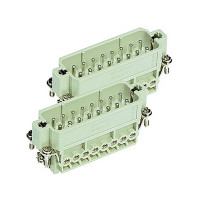 Produktbild för Harting 09 20 016 2613 Stiftindsats Han® A 16 + PE Skruer 1...