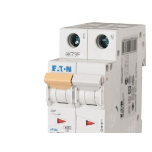 Eaton Automatisk säkring 16A 1P+N c-cart