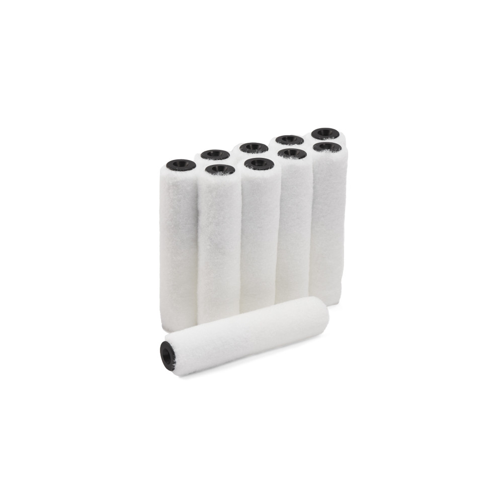 Produktbild för Lackrulle 10cm. 4 mm lugg. Tillverkad av återvunnet material