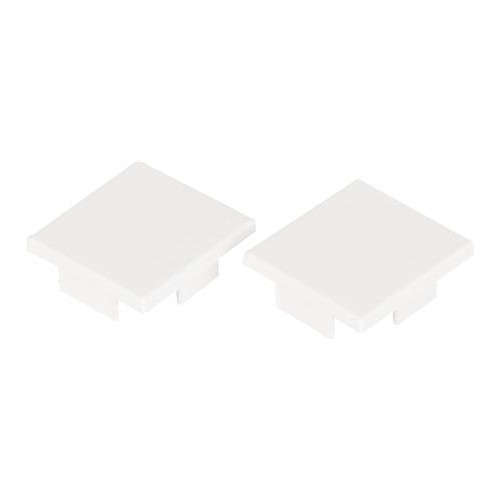 Solar Plus Art ändstycke High vit 2 st, för E-7504025 profil Art High 2...