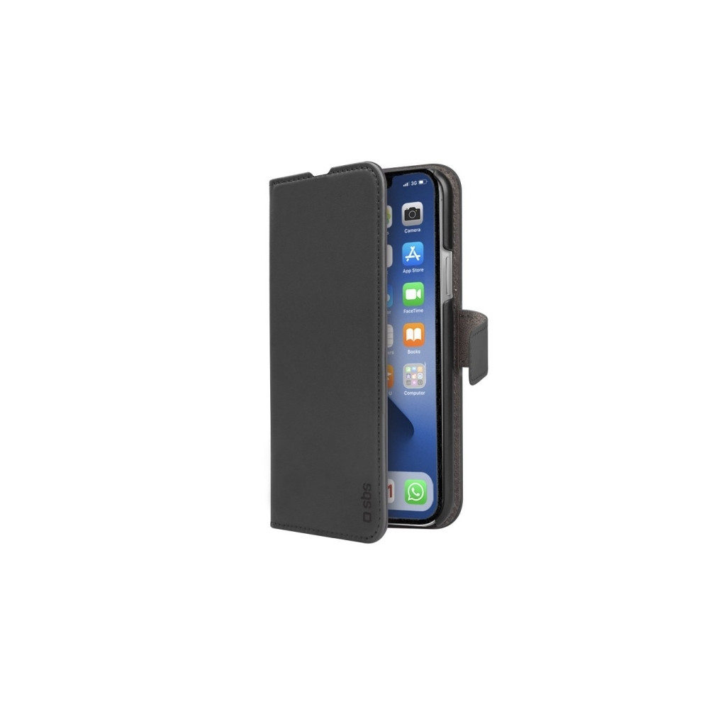 Produktbild för SBS Book Wallet, Plånbok, Apple, iPhone 13 Pro, 15,5 cm (6.1...