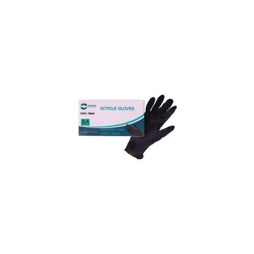 LOCAL Nitrilhandskar Safecare Nordic 4,2 g svarta stl. XL, förpack...