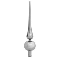 Produktbild för Smal julgran Grön 180 cm PVC och solid furu