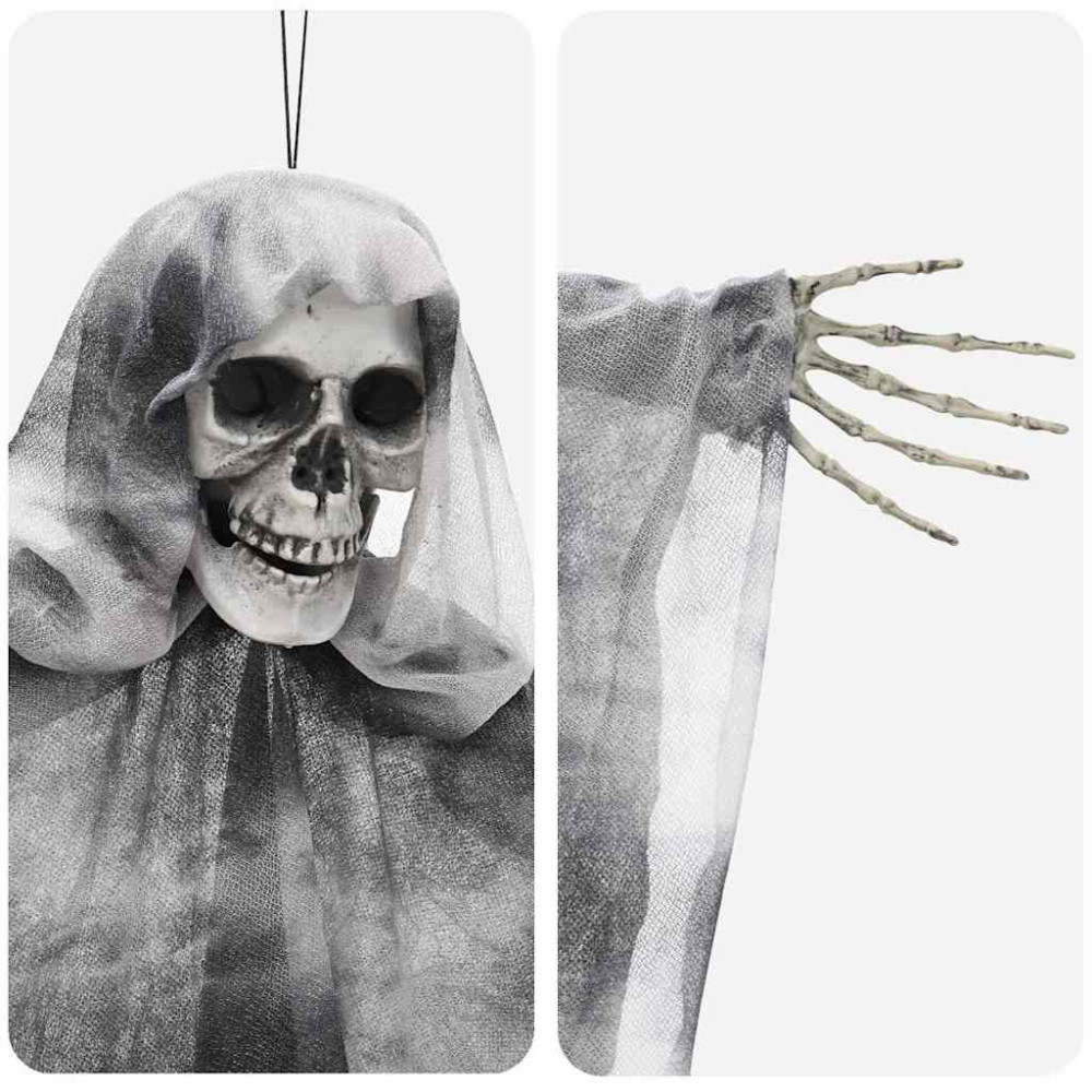 Produktbild för Halloween Hängande Spöke 3 pcs Flerfärgsdesign 61 x 97 cm