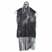 Produktbild för Halloween Hängande Spöke 3 pcs Svart 66 x 110 cm Polyester