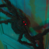 Produktbild för Halloween Spindel Dekoration 3 pcs Svart 200 cm
